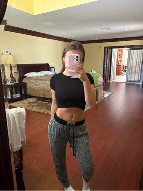 Ambiance Gray Jogger Pants